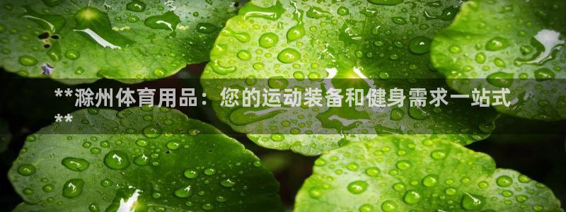 欧陆娱乐计划预测软件有哪些:**滁州体育用品:您的运动装备和